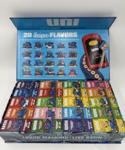 UNI All In One 2G Disposable Vape – Liquid Diamond + Live Resin | 20 Flavor Collection