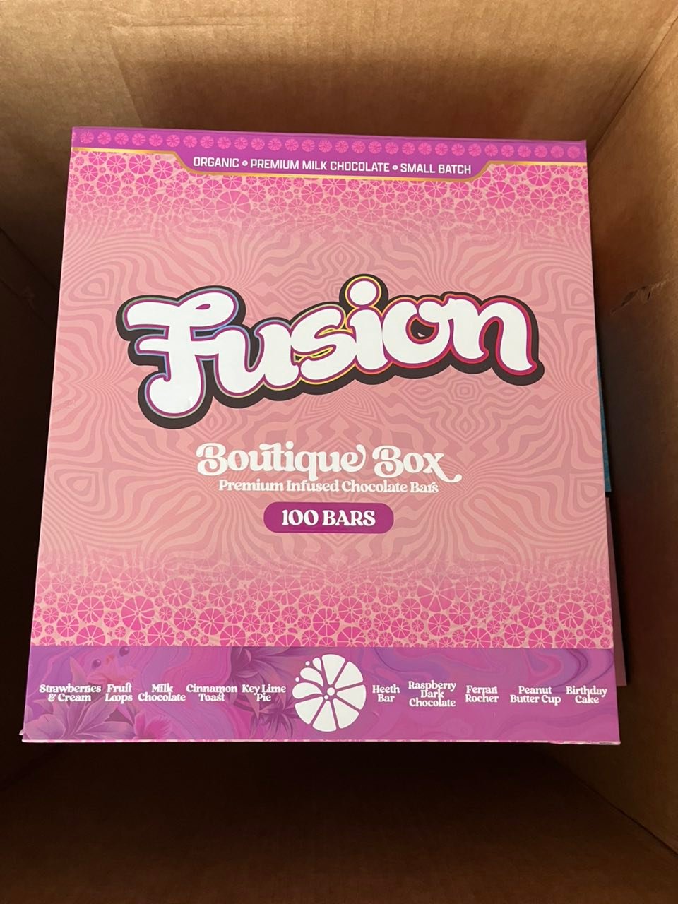 Fusion Boutiq Box Chocolate Bars Fusion Boutiq Box Chocolate Bars