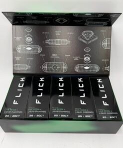 FLICK Premium Live Resin + Liquid Diamonds 2G Disposable
