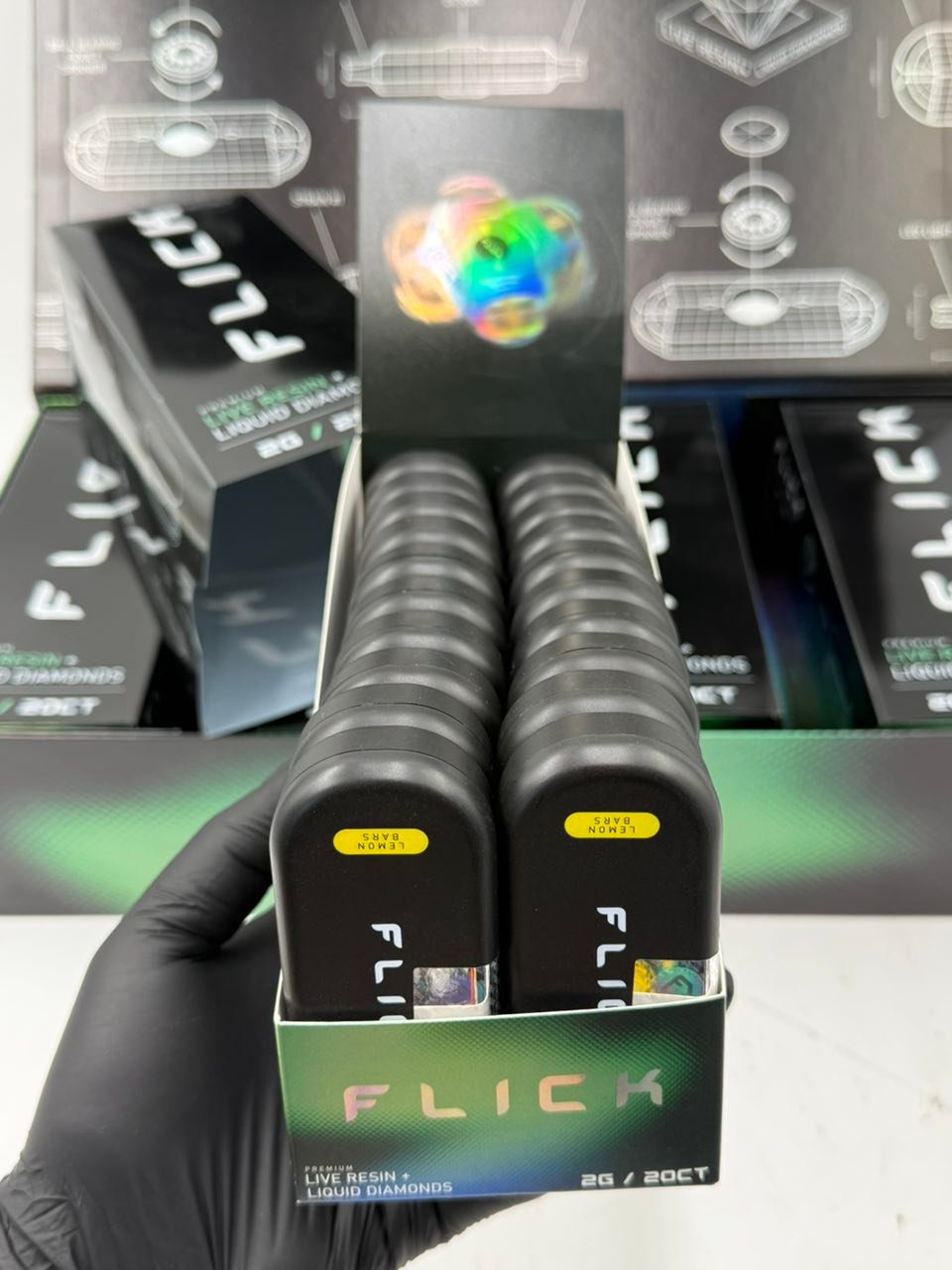 FLICK Premium Live Resin + Liquid Diamonds 2G Disposable FLICK Premium Live Resin + Liquid Diamonds 2G Disposable