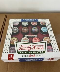 Kandy Kreme Concentrates Custom Pound + Bonus Donut | 16 Ounce Concentrate Box