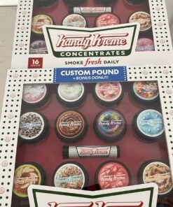 Kandy Kreme Concentrates Custom Pound + Bonus Donut | 16 Ounce Concentrate Box
