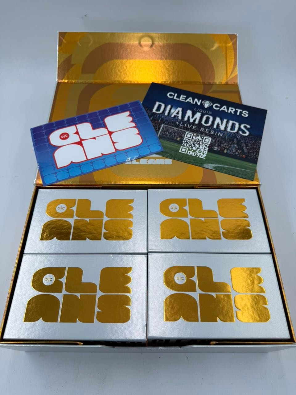 Clean Carts 2G Disposable Summer Gold Edition | 100CT Box Clean Carts 2G Disposable Summer Gold Edition | 100CT Box