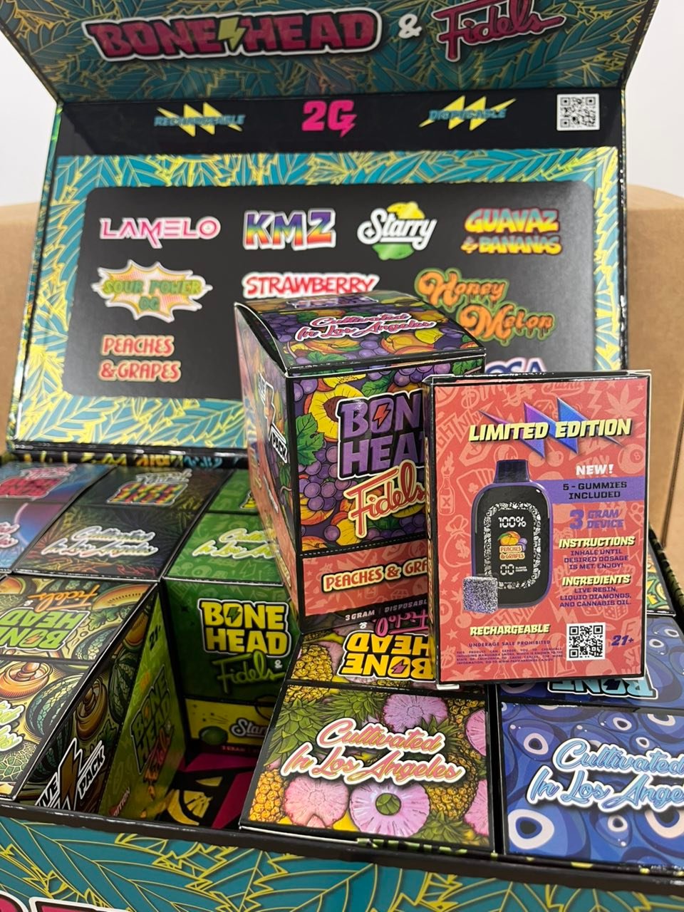 Bone Head & Fidel’s Limited Edition 2G Disposable | Live Resin + Liquid Diamonds Bone Head & Fidel’s Limited Edition 2G Disposable | Live Resin + Liquid Diamonds