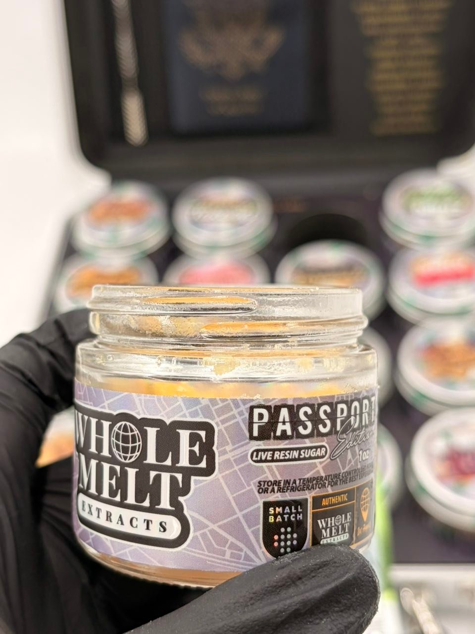 Whole Melt Extracts Passport Edition Live Resin Sugar Case Whole Melt Extracts Passport Edition Live Resin Sugar Case