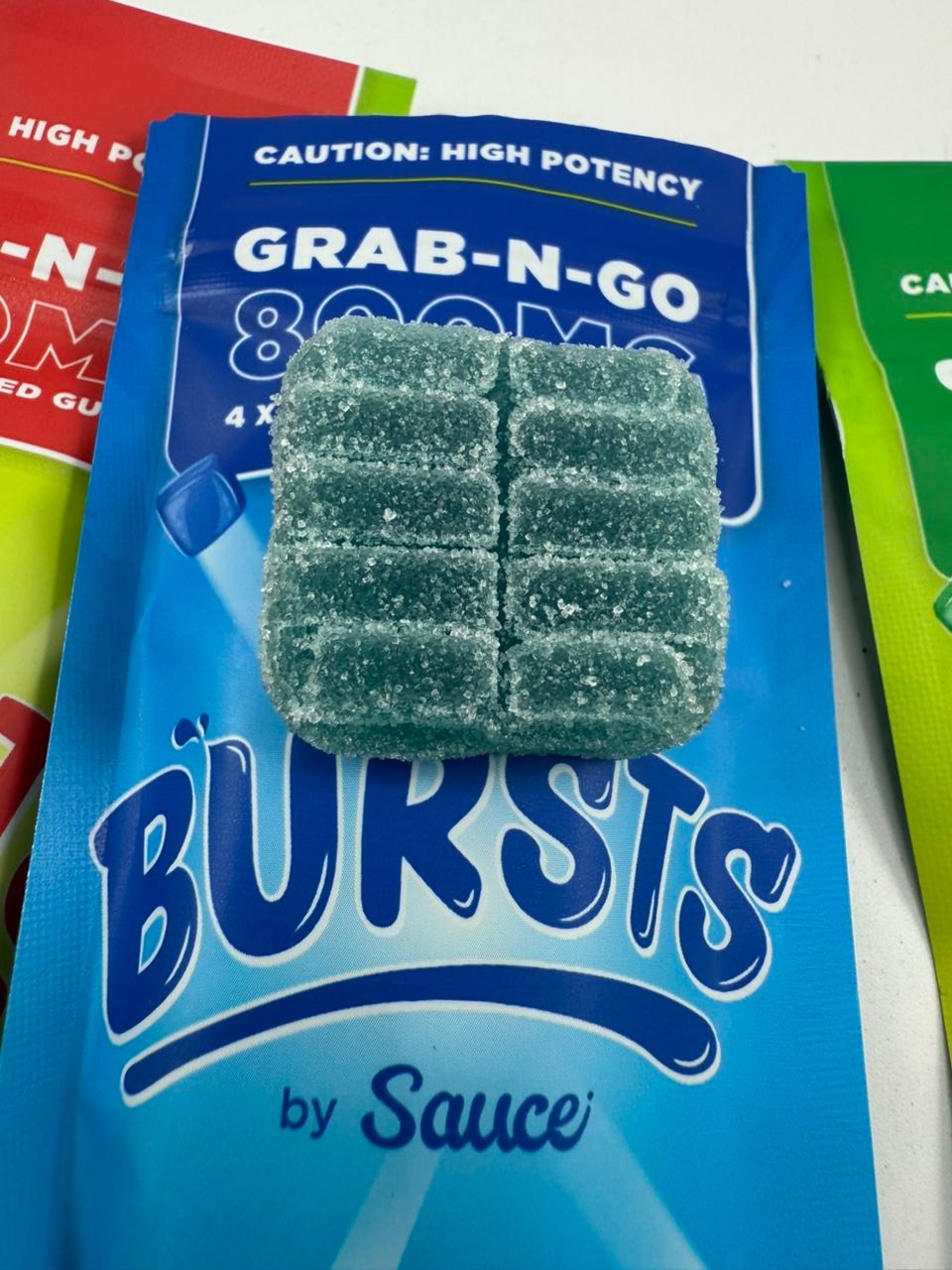 BURSTS by Sauce 800MG Gummies | Grab-N-Go THC Edibles BURSTS by Sauce 800MG Gummies | Grab-N-Go THC Edibles