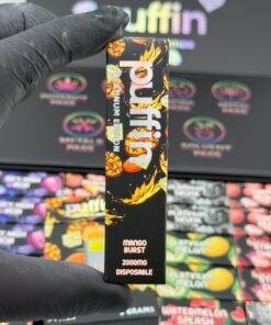 Puffin Platinum Edition 2G Disposable | Black Box Puffins