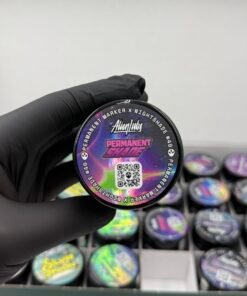 Alien Labs Permanent Shade jar lid with strain name