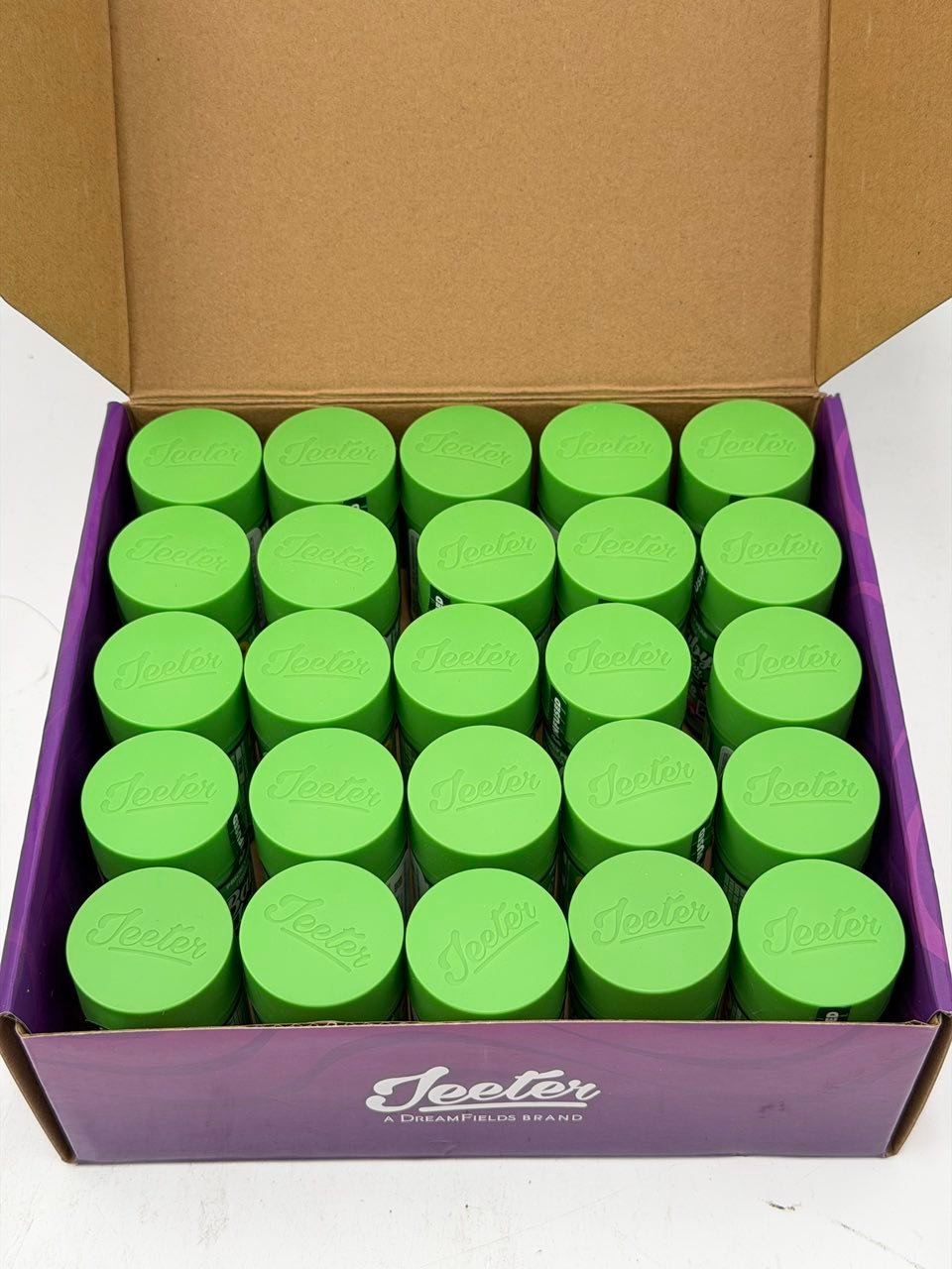 Baby Jeeter Prickly Pear Quad Infused Pre-Rolls — 25 Pack Master Case — Gallery View 2 Baby Jeeter Prickly Pear Quad Infused Pre-Rolls — 25 Pack Master Case — gallery view 2