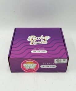 Baby Jeeter Prickly Pear Quad Infused Pre-Rolls — 25 Pack Master Case — gallery view 3