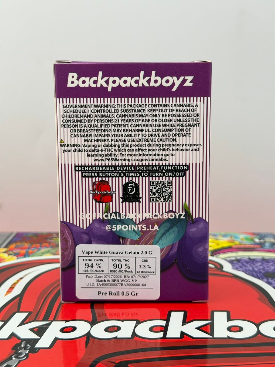 Backpackboyz 2G Melted Diamond Live Resin All-In-One + 0.5G Pre-Roll — Gallery View 7 Backpackboyz 2G Melted Diamond Live Resin All-In-One + 0.5G Pre-Roll — gallery view 7