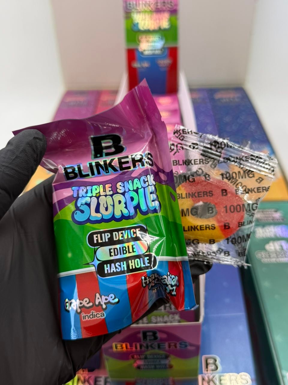 Blinkers Flip Triple Snack paired flavor assortment Blinkers Flip Triple Snack paired flavor assortment