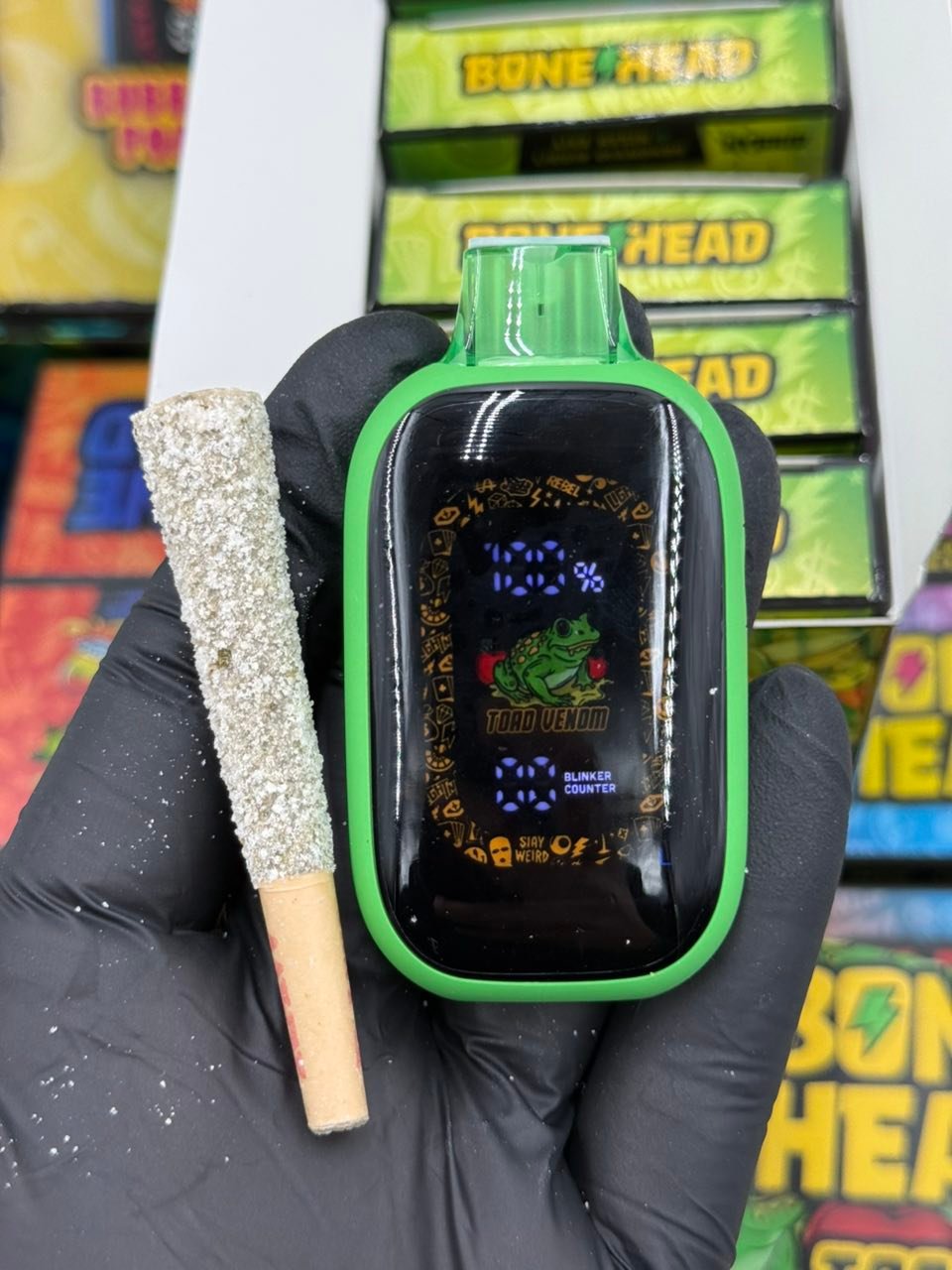 Bone Head 3G Disposable — Device Screen And Infused Joint Bone Head 3G Disposable — device screen and infused joint