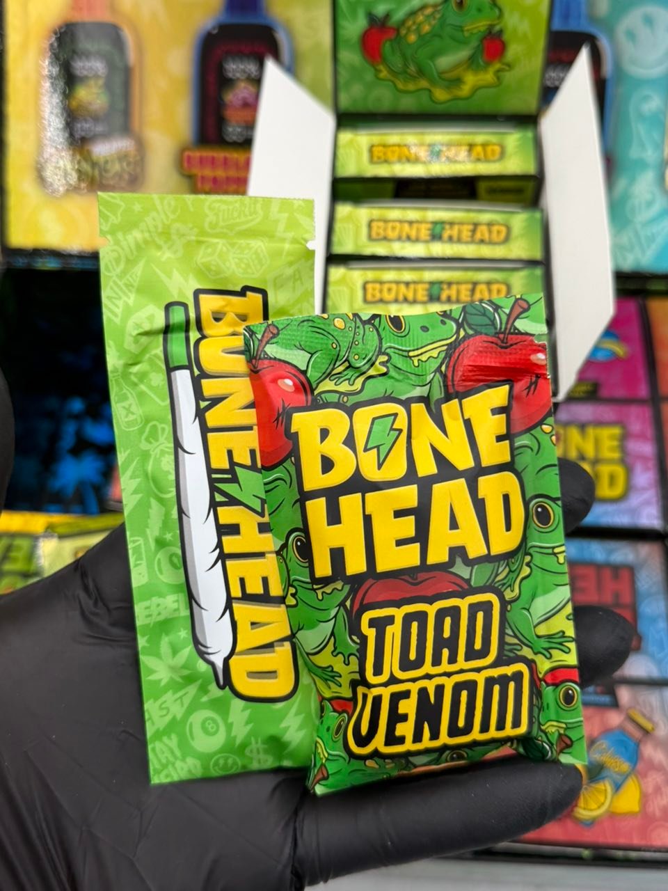 Bone Head 3G Disposable — Toad Venom Outer Sleeve Bone Head 3G Disposable — Toad Venom outer sleeve