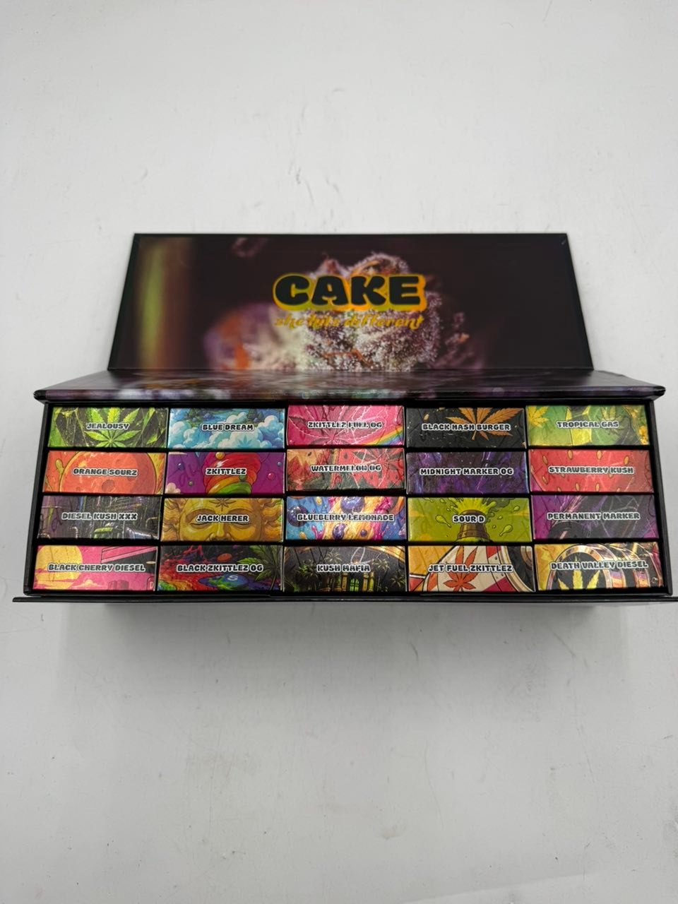 CAKE Black XXX Label 1.5g twenty-profile assortment CAKE Black XXX Label 1.5g twenty-profile assortment
