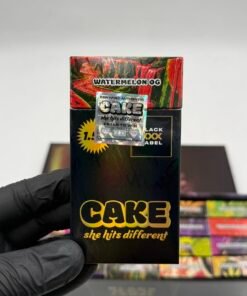 CAKE Black XXX Label Watermelon OG 1.5g retail package