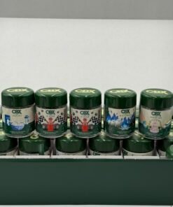 CBX Cannabiotix 3.5g premium flower jar assortment