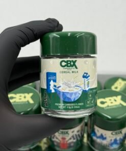 CBX Cannabiotix Cereal Milk 3.5g premium flower jar