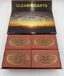 Clean Carts Summer Travel Edition 2G — master case with four inner cartons