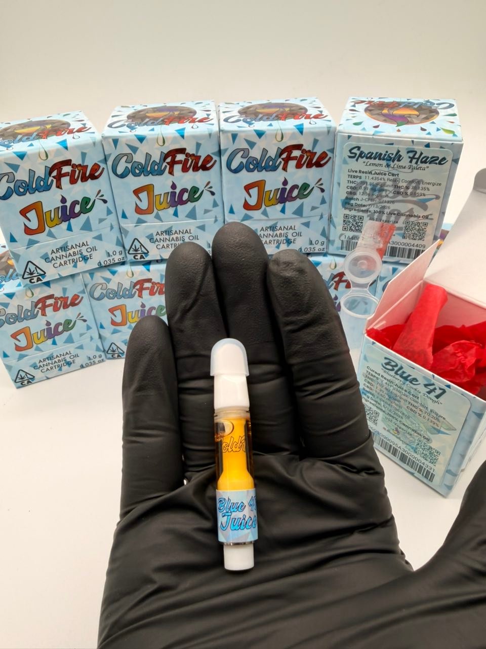 ColdFire Juice 1G Artisanal Cannabis Oil Cartridge — Main View ColdFire Juice 1G Artisanal Cannabis Oil Cartridge — main product view