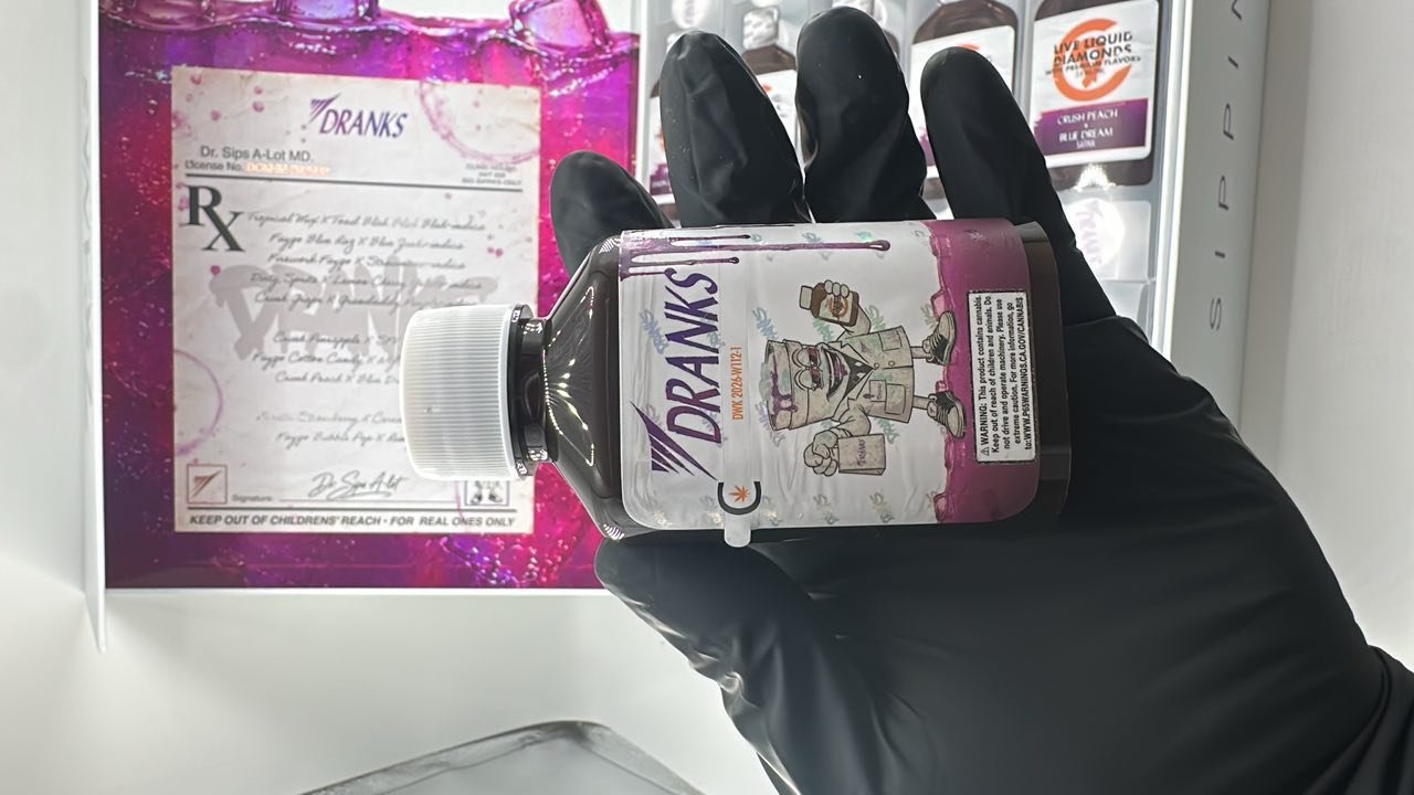 DRANKS / The Wock Drop 2G Live Liquid Diamonds — Main View DRANKS / The Wock Drop 2G Live Liquid Diamonds — main product view