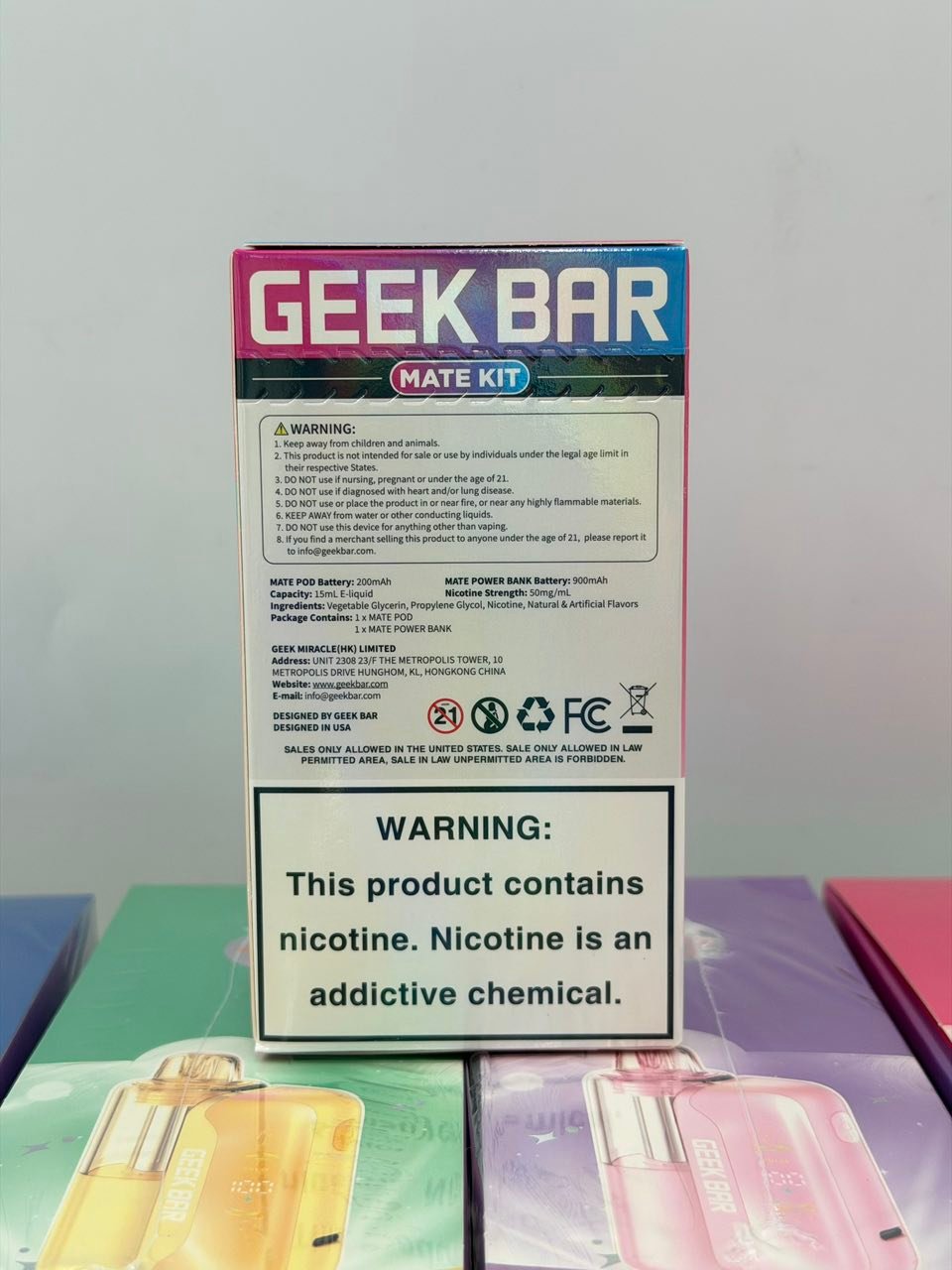 GEEK BAR Mate Kit 60K — Gallery View 4 GEEK BAR Mate Kit 60K — gallery view 4