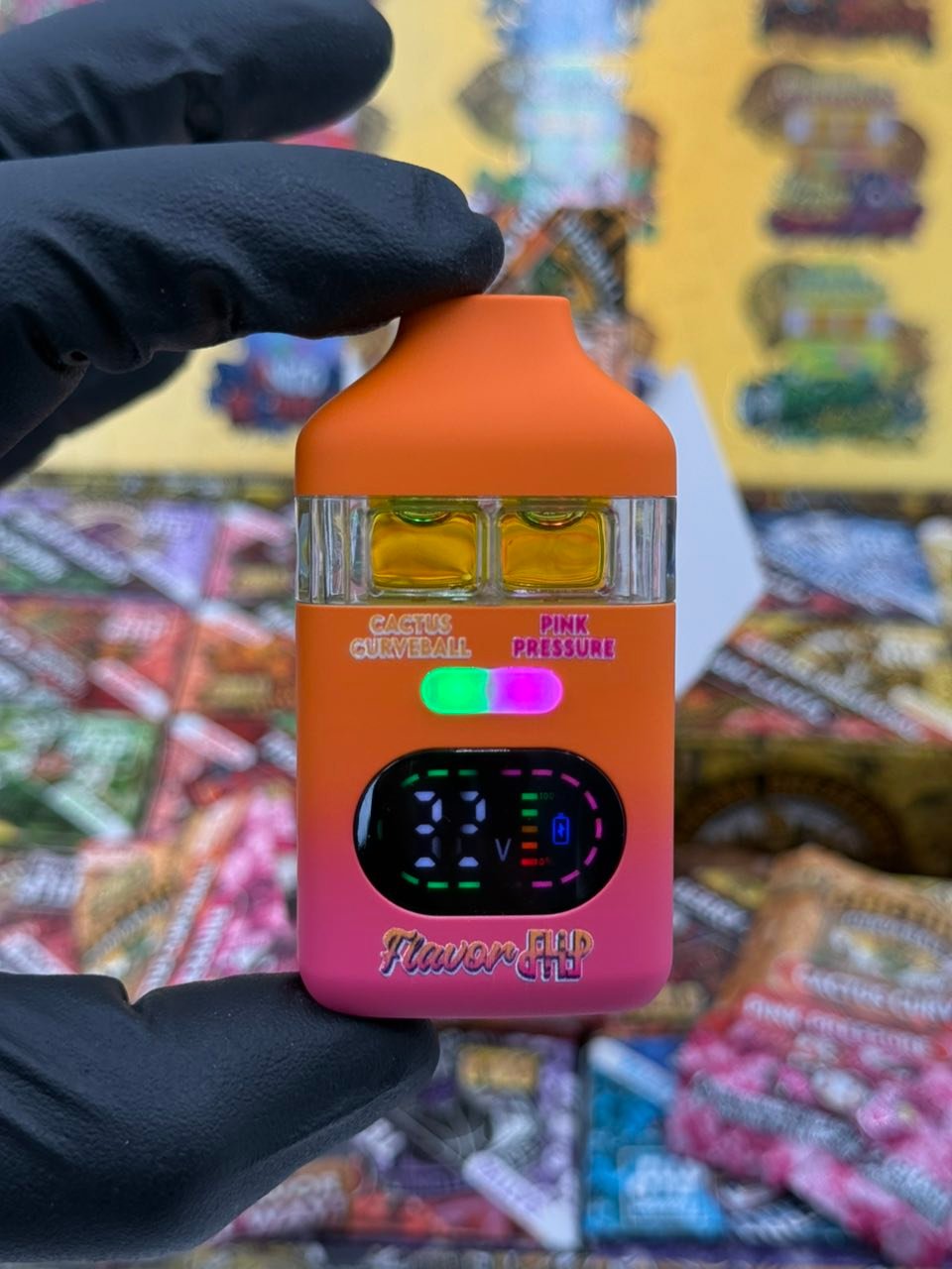 Gold Coast Clear Flavor Flip 2G Dual-Flavor Disposable — Main View Gold Coast Clear Flavor Flip 2G Dual-Flavor Disposable — main product view