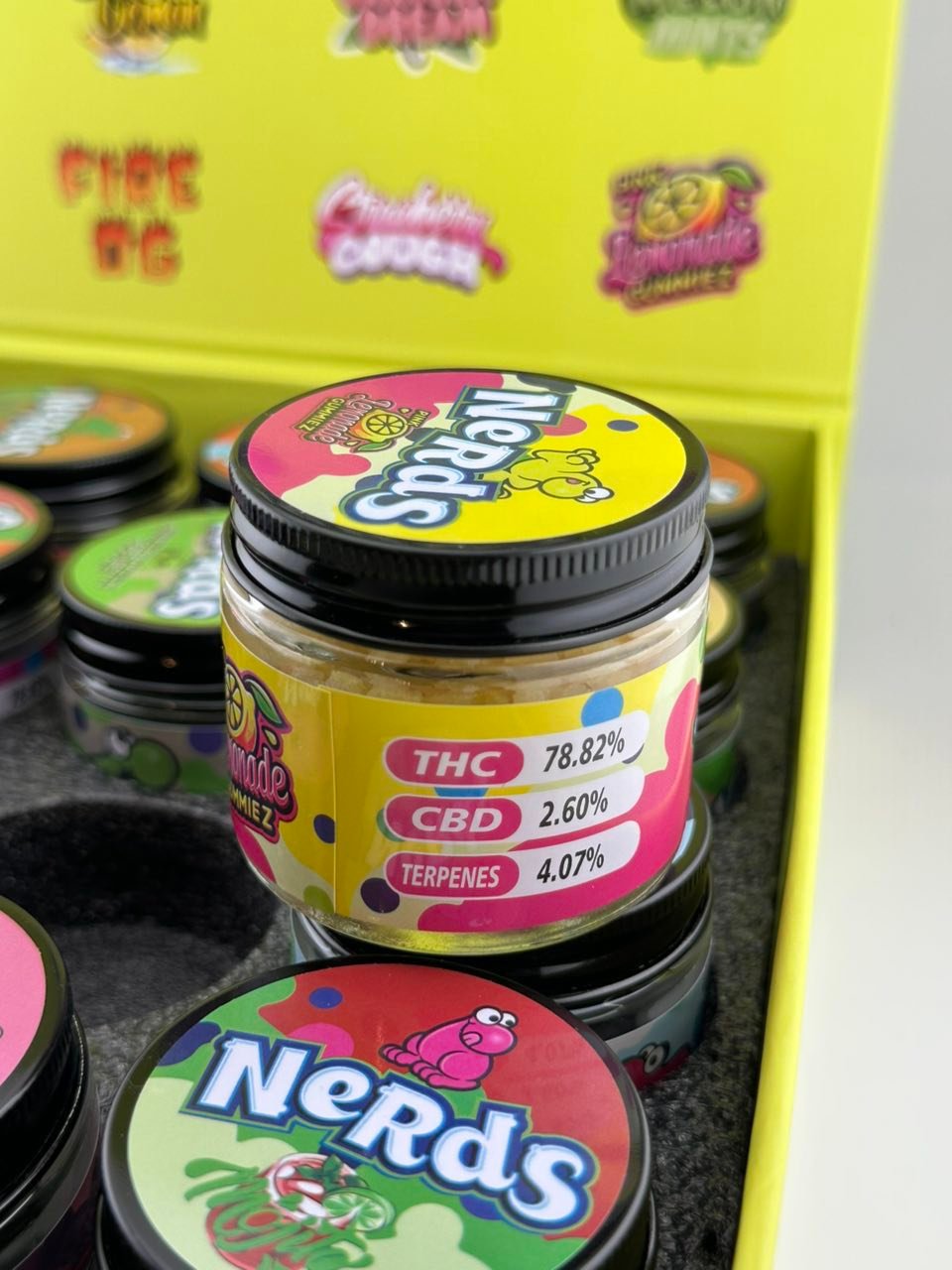 Medicated Nerds Mixed-Strains Variety Pack 16 × 1OZ — Gallery View 2 Medicated Nerds Mixed-Strains Variety Pack 16 × 1OZ — gallery view 2