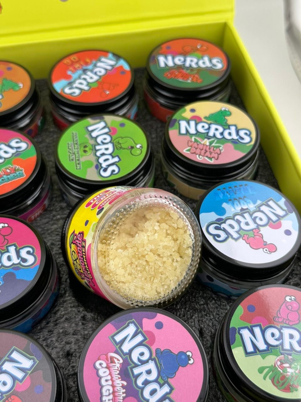 Medicated Nerds Mixed-Strains Variety Pack 16 × 1OZ — Gallery View 4 Medicated Nerds Mixed-Strains Variety Pack 16 × 1OZ — gallery view 4