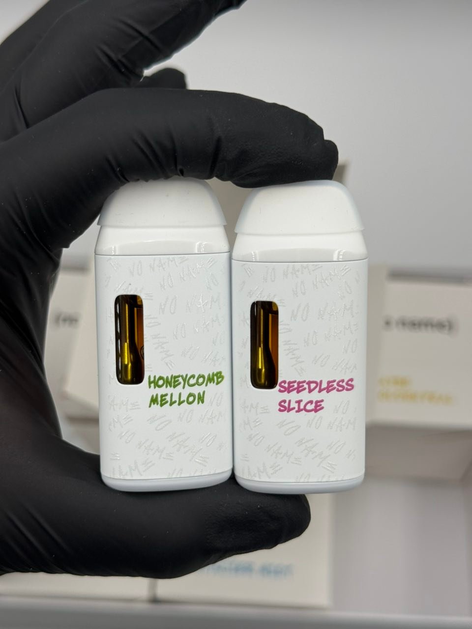 (no name) Maybe Collection All-In-One Vape — Honeycomb Mellon And Seedless Slice Devices (no name) Maybe Collection All-In-One Vape — Honeycomb Mellon and Seedless Slice devices