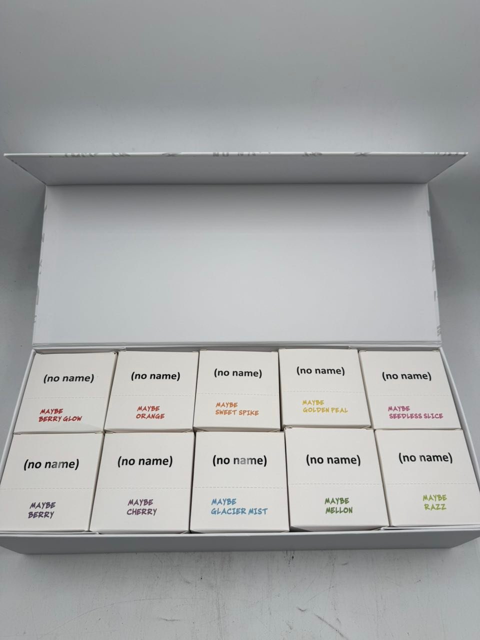 (no name) Maybe Collection All-In-One Vape — Ten-Profile Master Assortment (no name) Maybe Collection All-In-One Vape — ten-profile master assortment