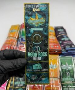 Presidential 1.5g Moon Rock Blunt collaboration package with live resin and diamonds