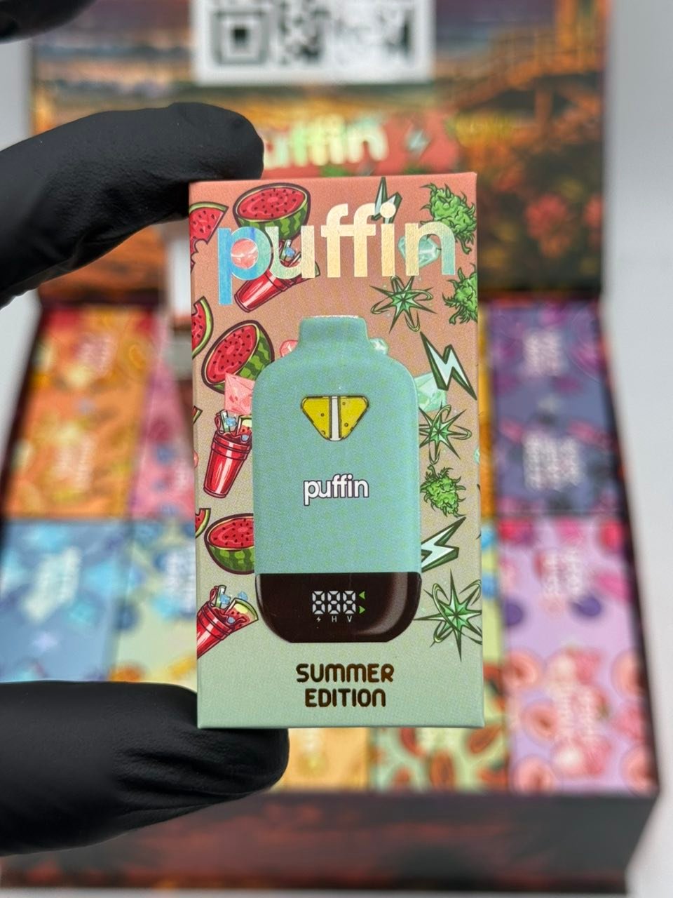 Puffin Summer Edition 2G device with retail packaging Puffin Summer Edition 2G device with retail packaging