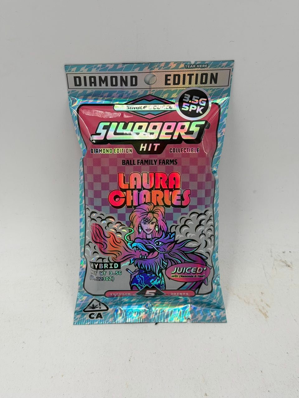 Sluggers Hit 3.5G 5-Pack — Diamond Edition — Main View Sluggers Hit 3.5G 5-Pack — Diamond Edition — main product view