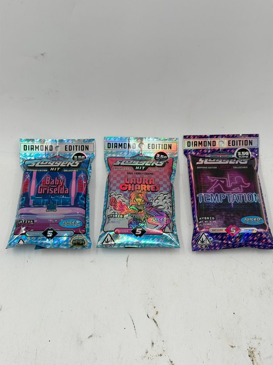 Sluggers Hit 3.5G 5-Pack — Diamond Edition — Gallery View 4 Sluggers Hit 3.5G 5-Pack — Diamond Edition — gallery view 4