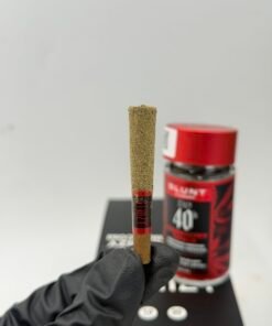 STIIIZY 40's Strawberry Cough Mini Blunt 5 Pack — single infused mini blunt
