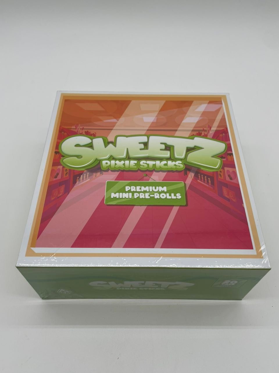 Sweetz Pixie Sticks Premium Mini Pre-Rolls — Pixie Sticks Master Box Exterior Sweetz Pixie Sticks Premium Mini Pre-Rolls — Pixie Sticks master box exterior