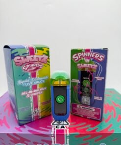 Sweetz Spinners 2G device and retail packaging