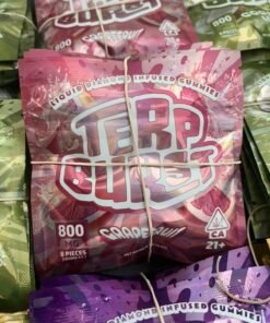 Terp Bursts 800MG Grapefruit Liquid Diamond Infused Gummies