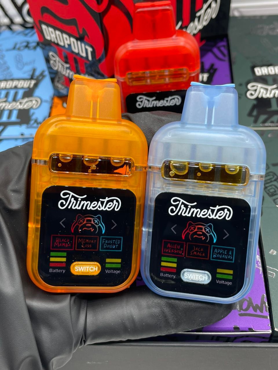 Trimester Dropout III 3G Multi-Flavor Disposable — Main View Trimester Dropout III 3G Multi-Flavor Disposable — main product view