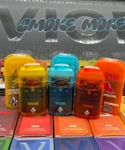 VIOR 2G Disposable Vape — three translucent devices