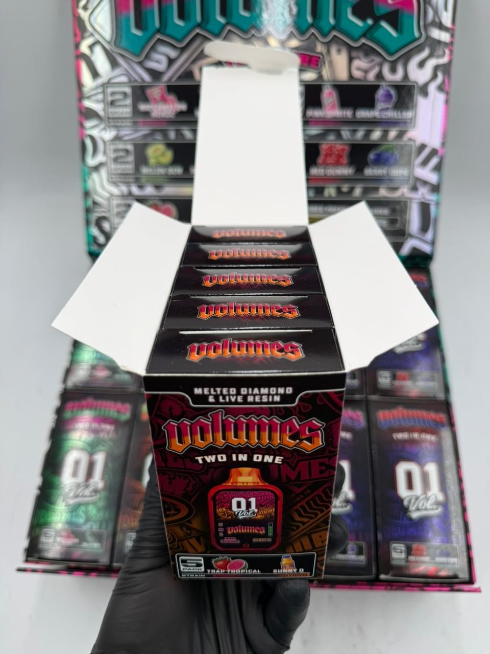 Volumes Two In One Vol. 01 2G Vape — Open Retail Carton Volumes Two In One Vol. 01 2G Vape — open retail carton