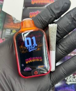 Volumes Two In One Vol. 01 2G Vape — device screen with infused pre-roll