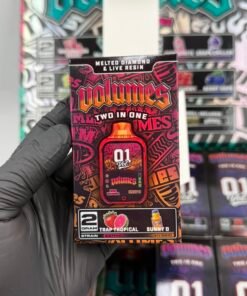 Volumes Two In One Vol. 01 2G Vape — Trap Tropical x Sunny D box front