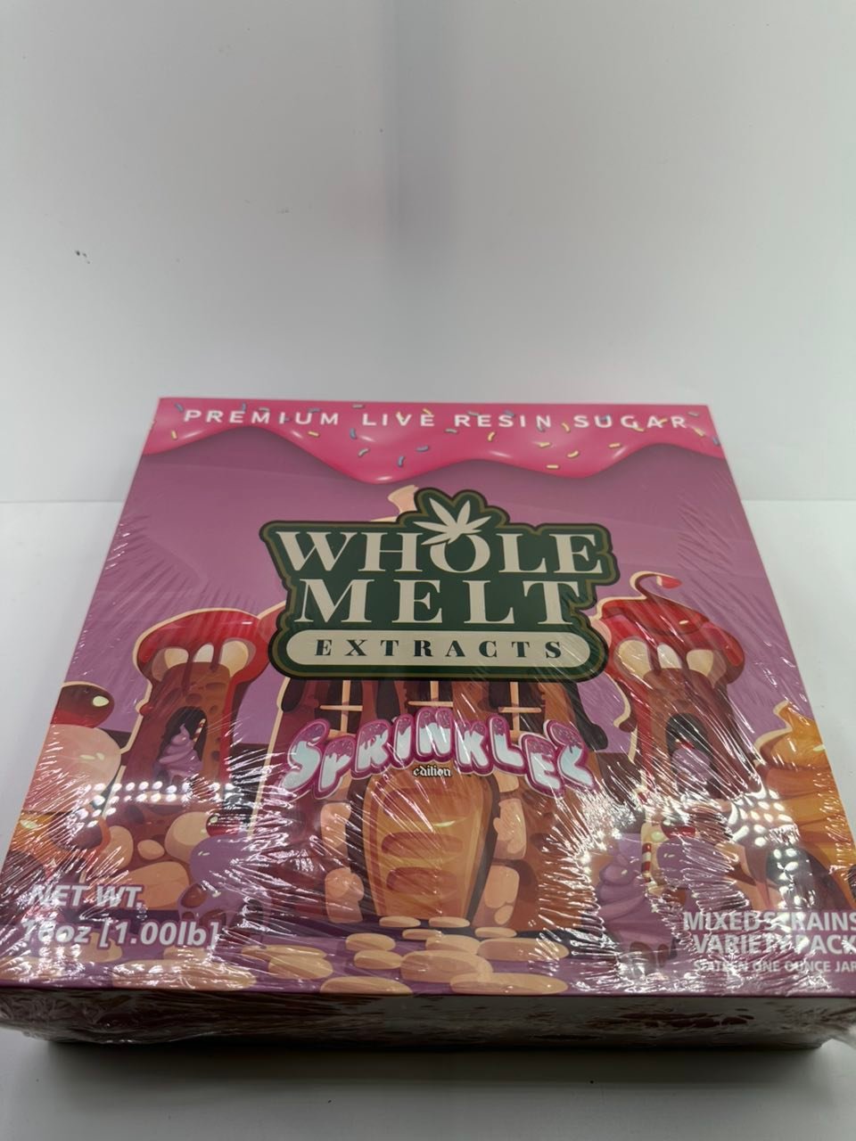 Whole Melt Extracts Sprinklez Edition Premium Live Resin Sugar 16 × 1OZ — Gallery View 2 Whole Melt Extracts Sprinklez Edition Premium Live Resin Sugar 16 × 1OZ — gallery view 2