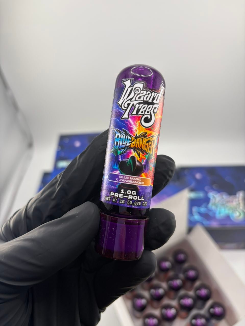 Wizard Trees Blue Banger 1G Pre-Roll — Bluebanger 1G Tube Wizard Trees Blue Banger 1G Pre-Roll — BlueBanger 1G tube