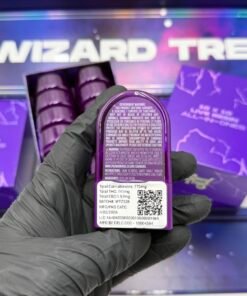Wizard Trees Zoap 1G Live Resin rear label