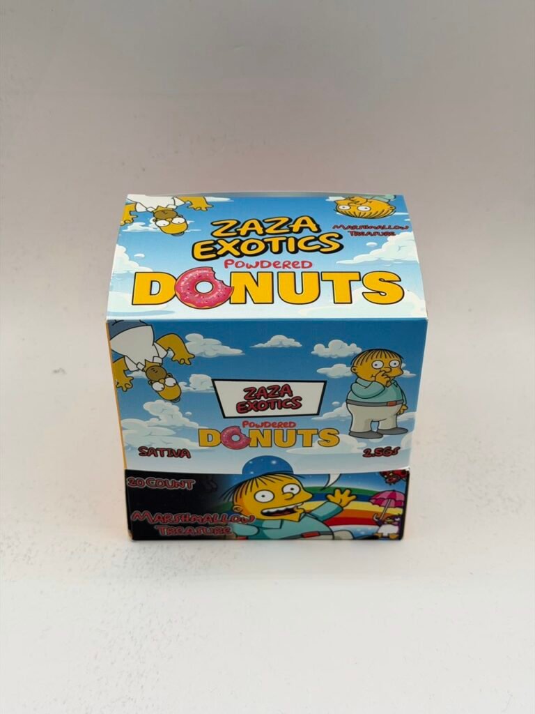 Zaza Exotics Powdered Donuts Marshmallow Treasure 2.5G — 20 Count
